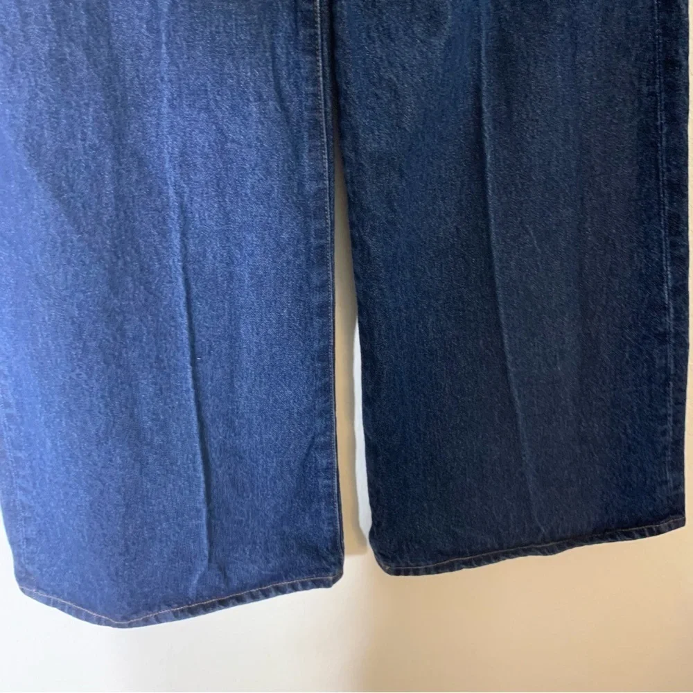 Citizens Of Humanity Womens Blue Beverly Slouch Boot Button Fly Jeans 23 - Picture 3 of 12